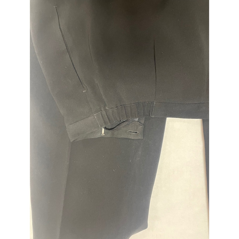 Kasper & Company ASL Black Pleated Dress Pants High Waist Straight Leg Size 8 - Picture 16 of 16